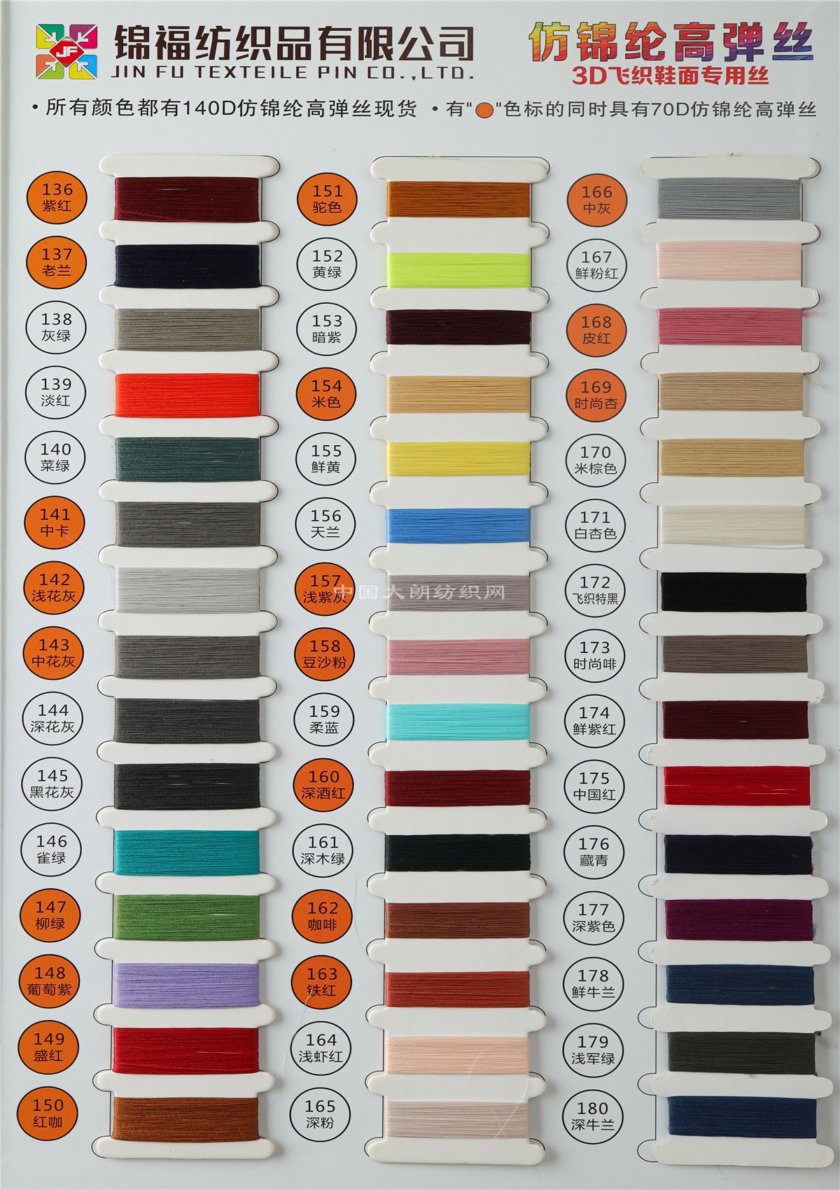 70D 100D 140D仿锦纶