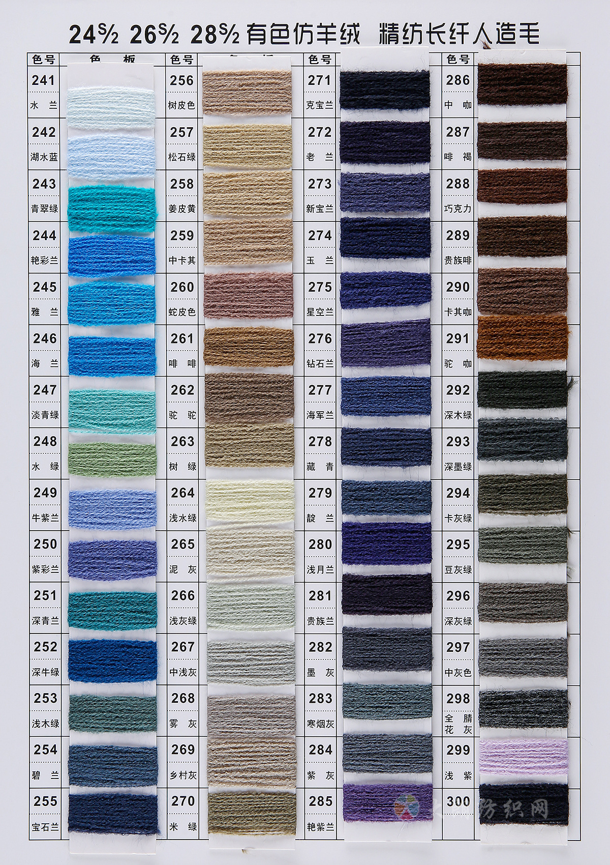 24S/2 26S/2 28S/2抗起球有色仿羊绒