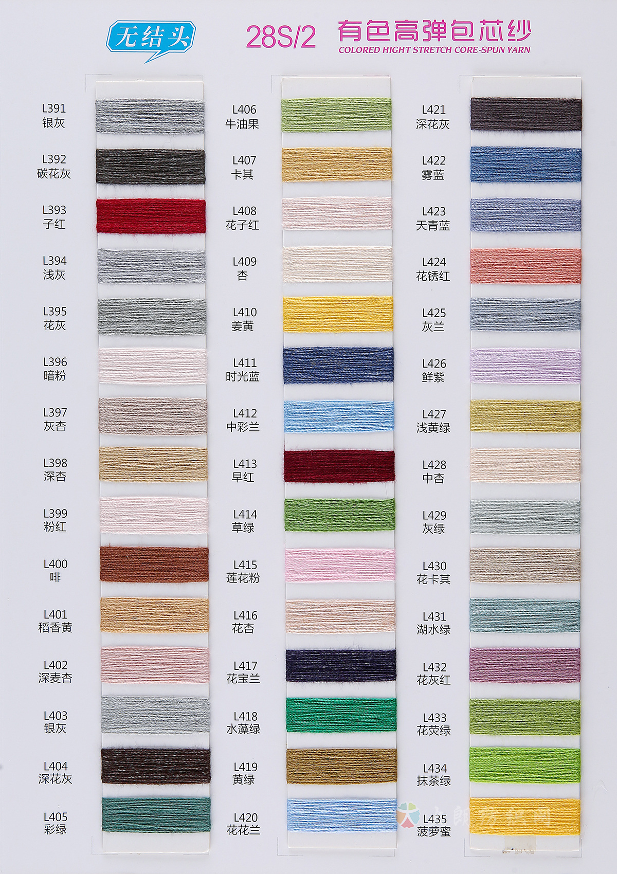 28S/2高弹包芯纱