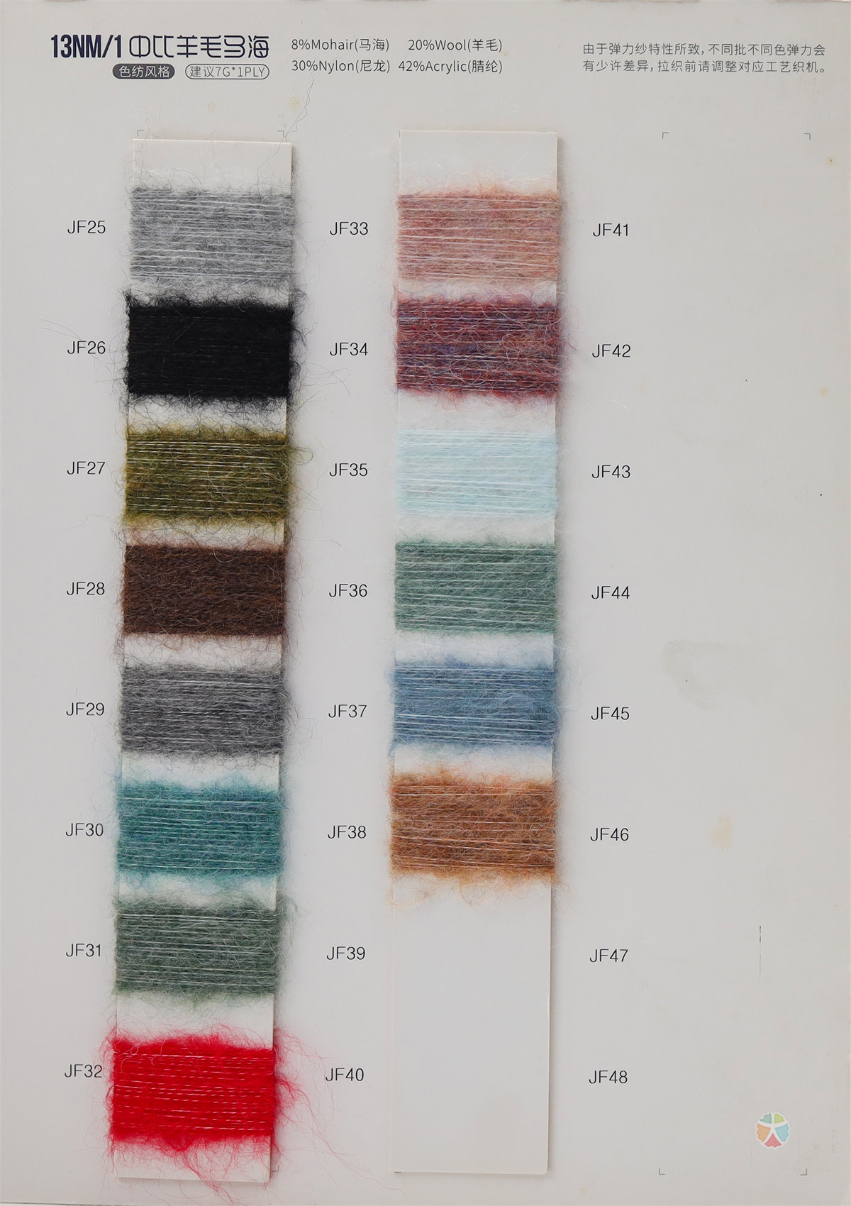 13NM/1中比羊毛马海