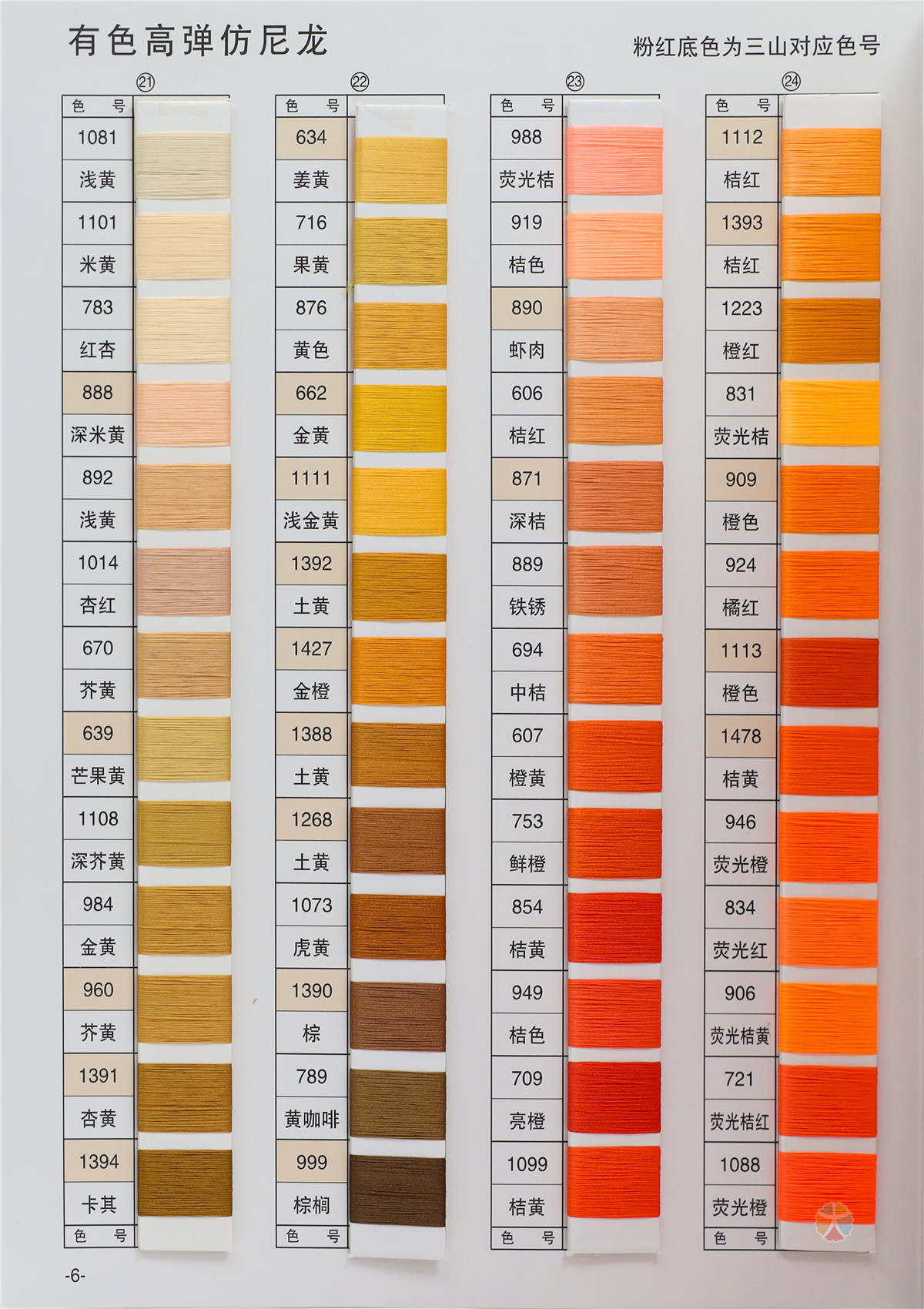 75D/2有色仿尼龙