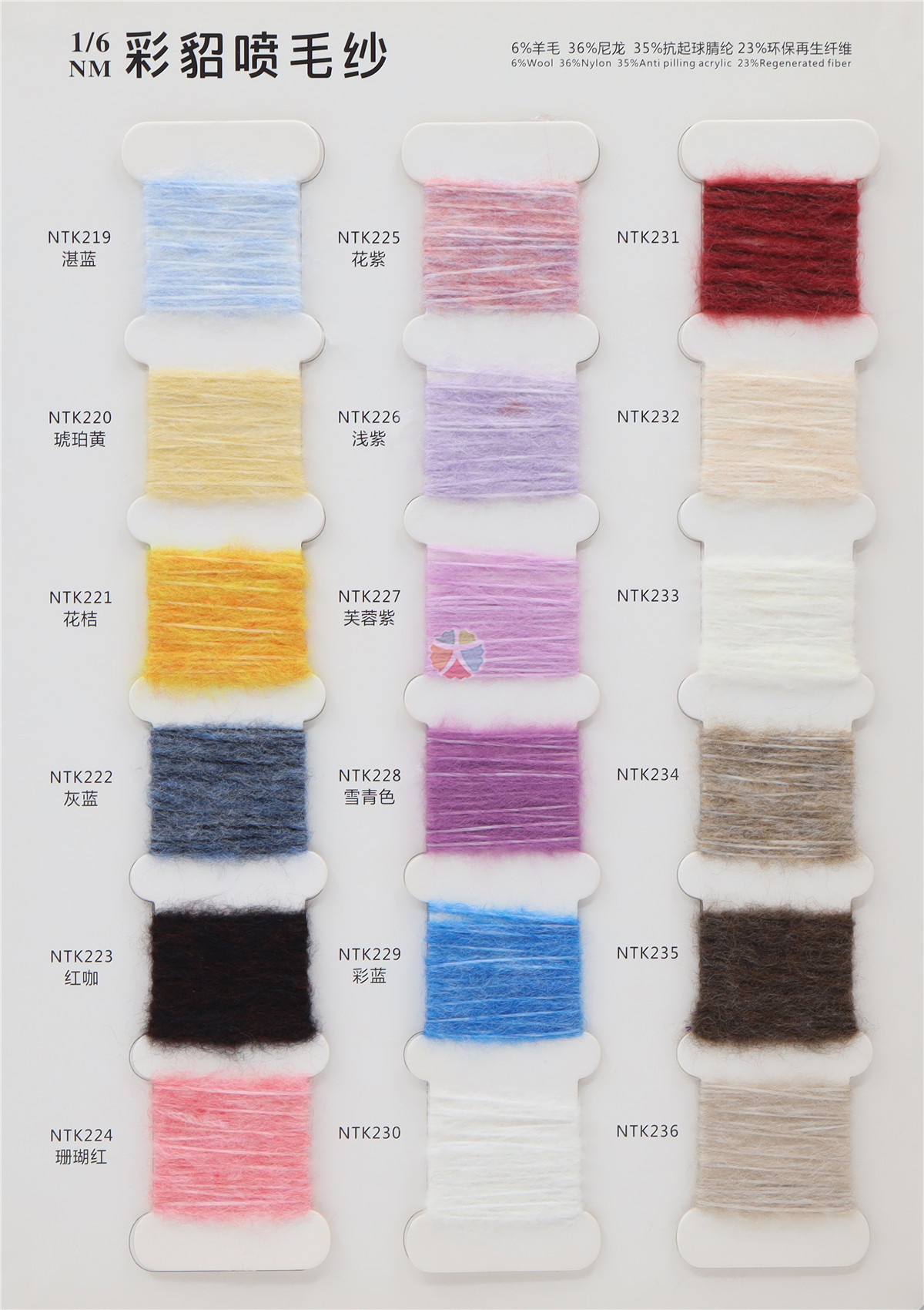 1/6NM彩貂喷毛纱