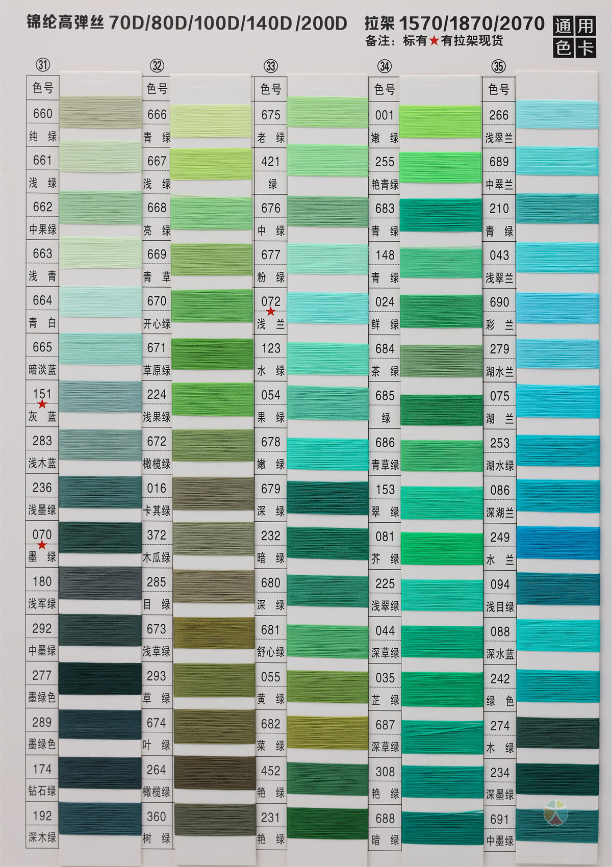 有色锦纶高弹丝/拉架