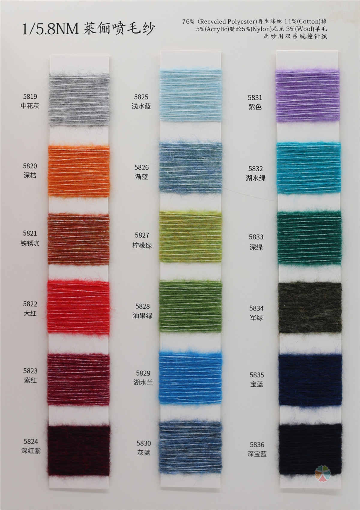1/5.8NM 莱俪喷毛纱