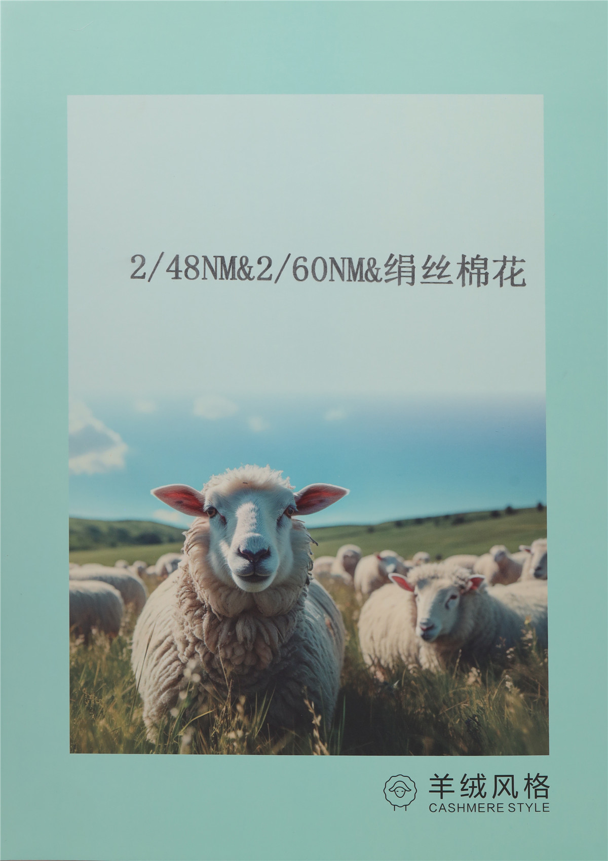 2/48NM 2/60NM 绢丝棉花