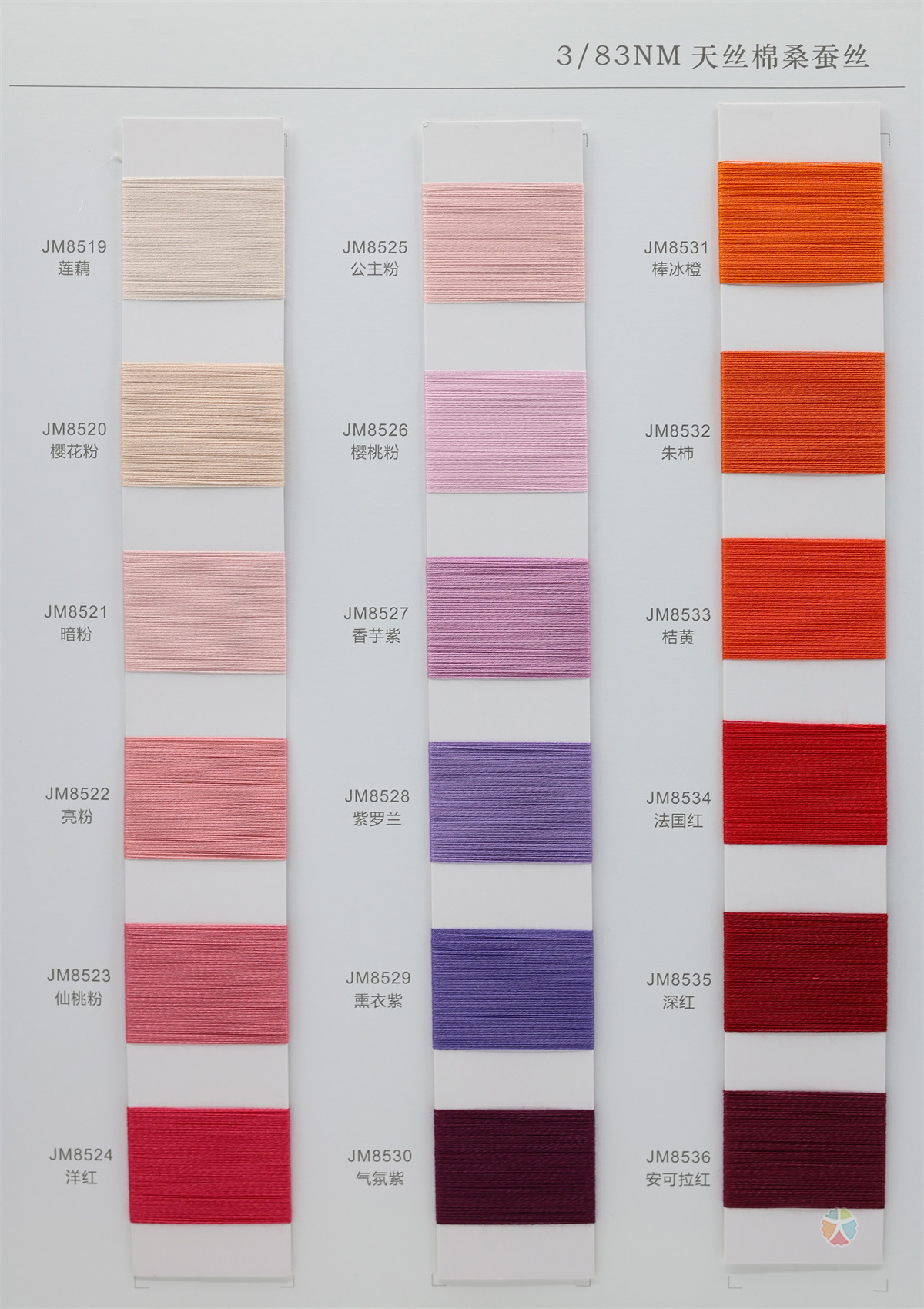 3/83NM 天丝棉桑蚕丝