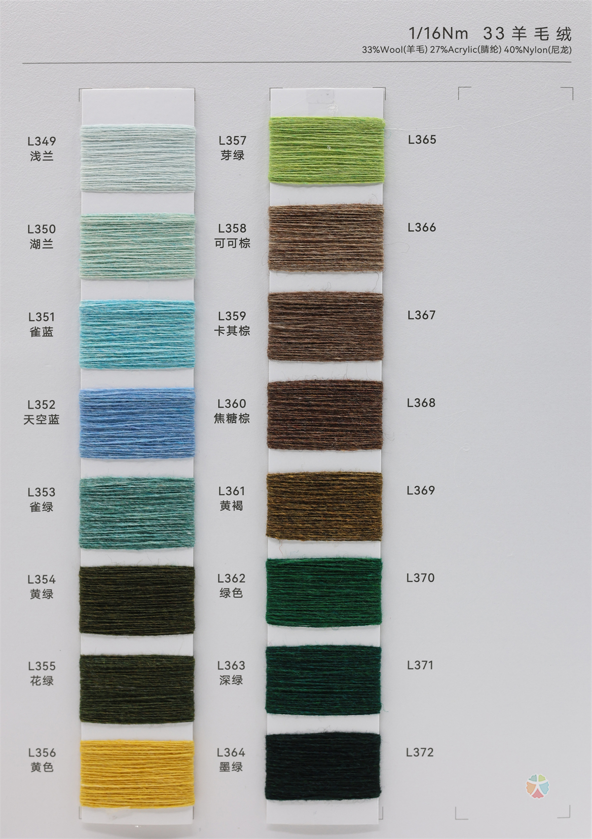 1/16Nm 33羊毛绒