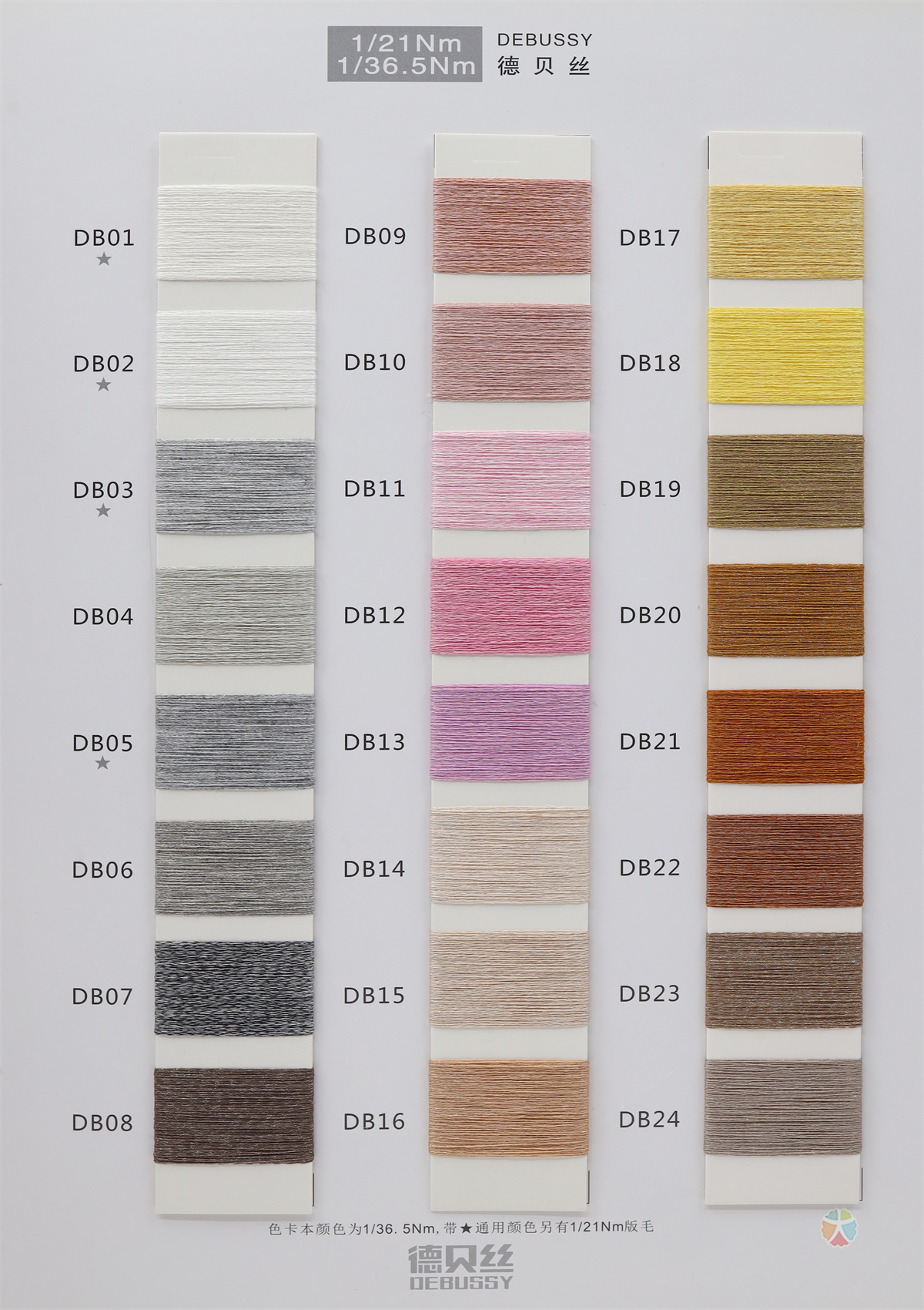 1/36.5NM 1/21NM 德贝丝