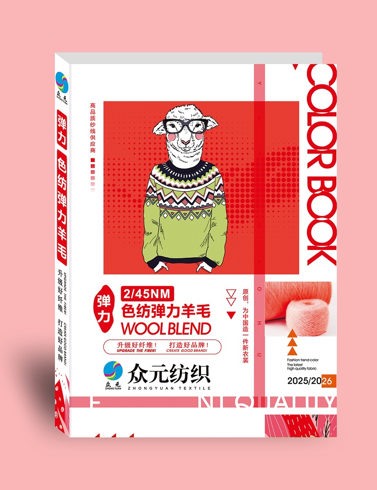 2/45NM 色纺弹力羊毛