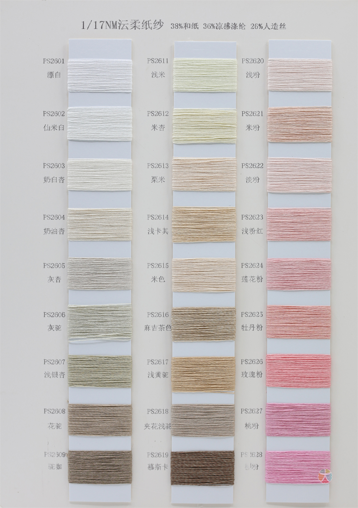 1/17NM 沄柔纸纱