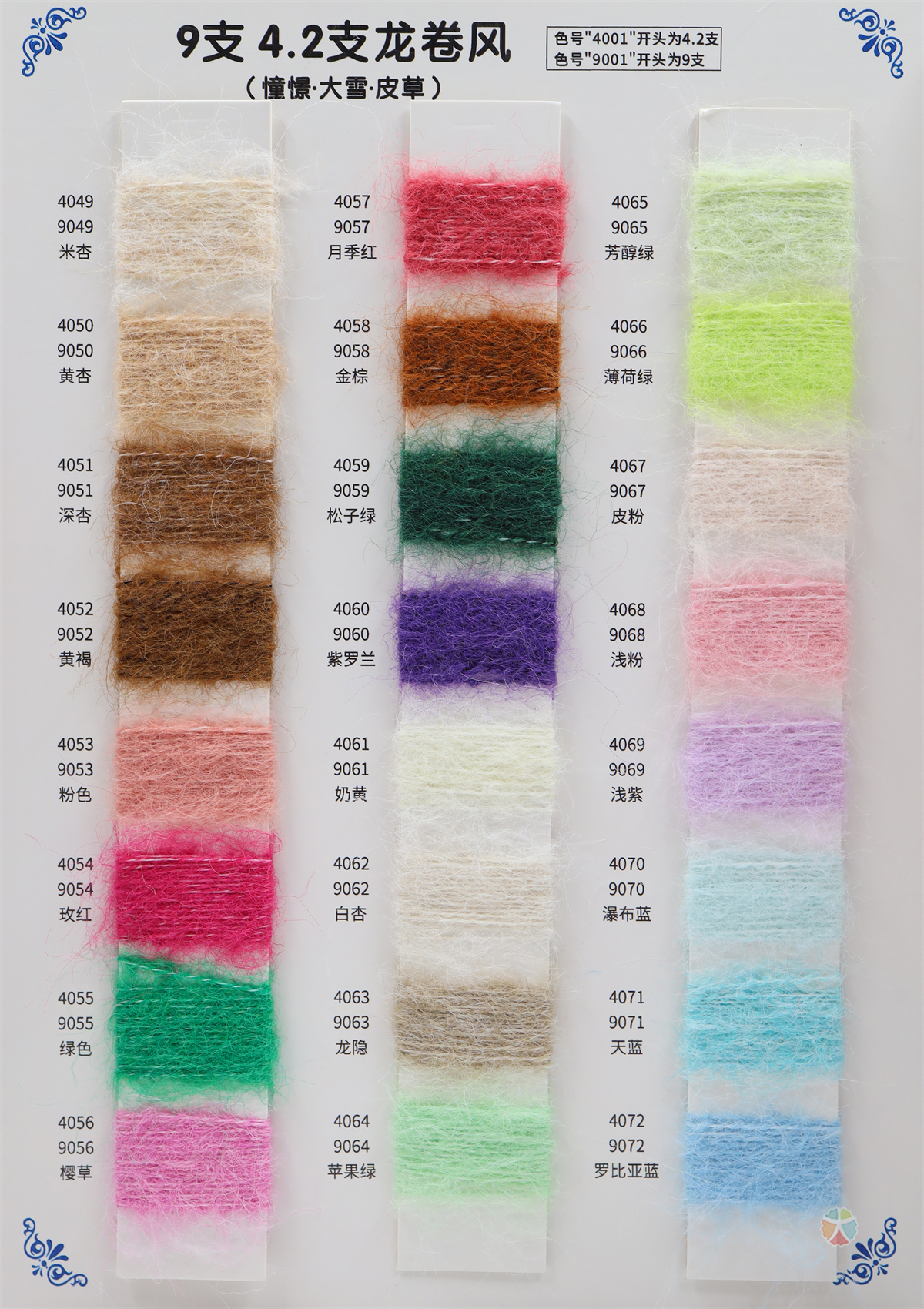 9支 4.2支龙卷风（憧憬·大雪·皮草）