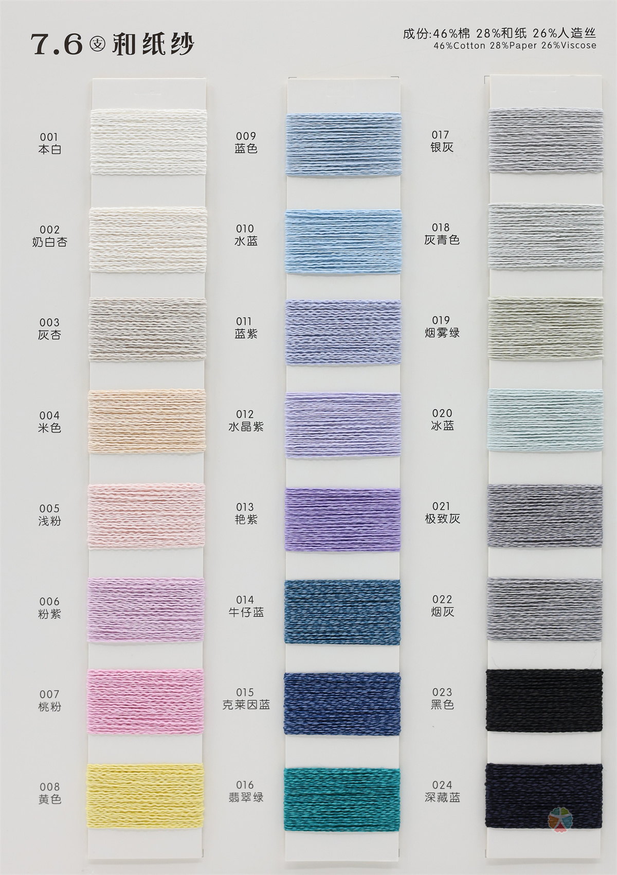 7.6支和纸纱