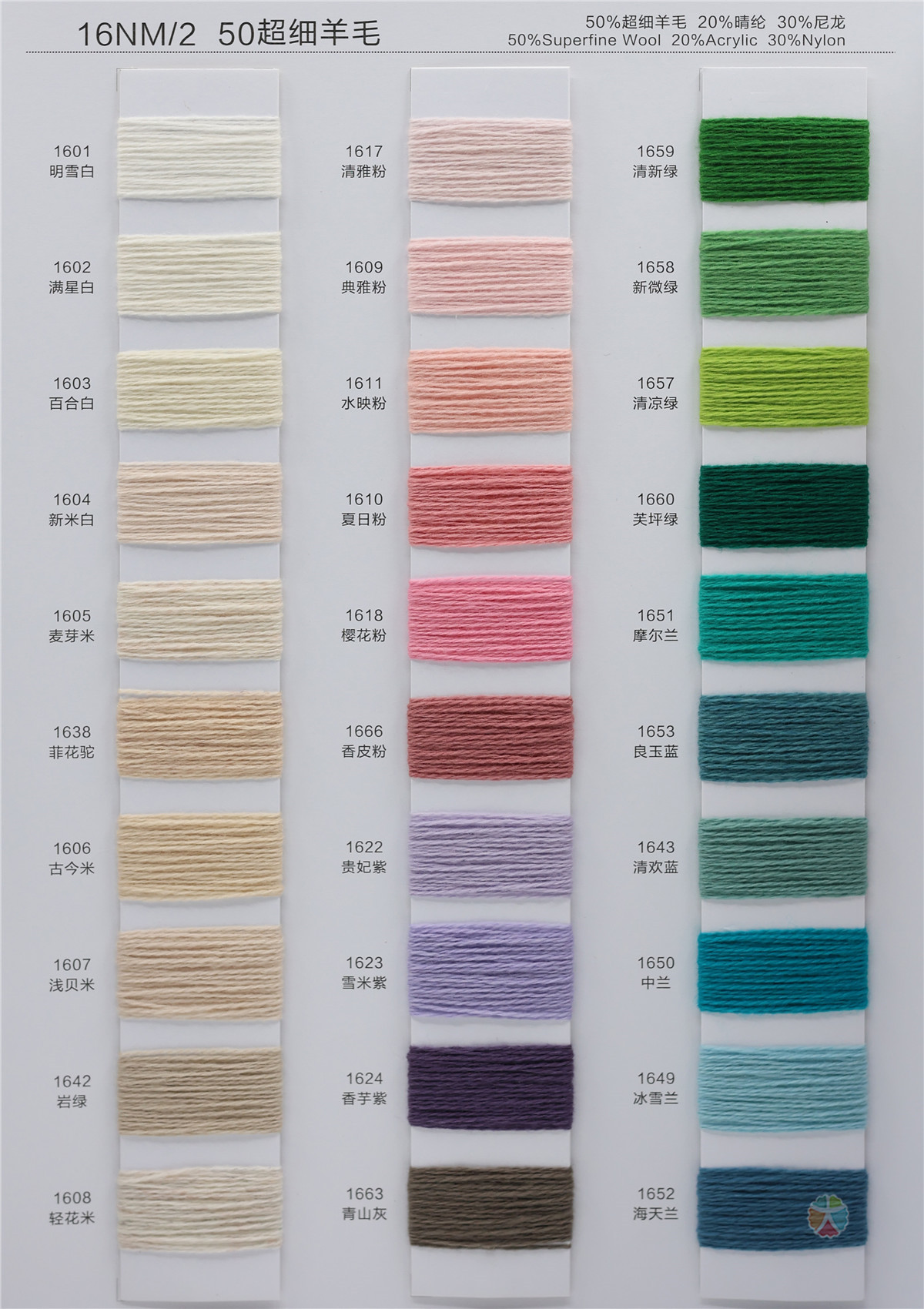 26NM/2 16NM/2 50超细羊毛