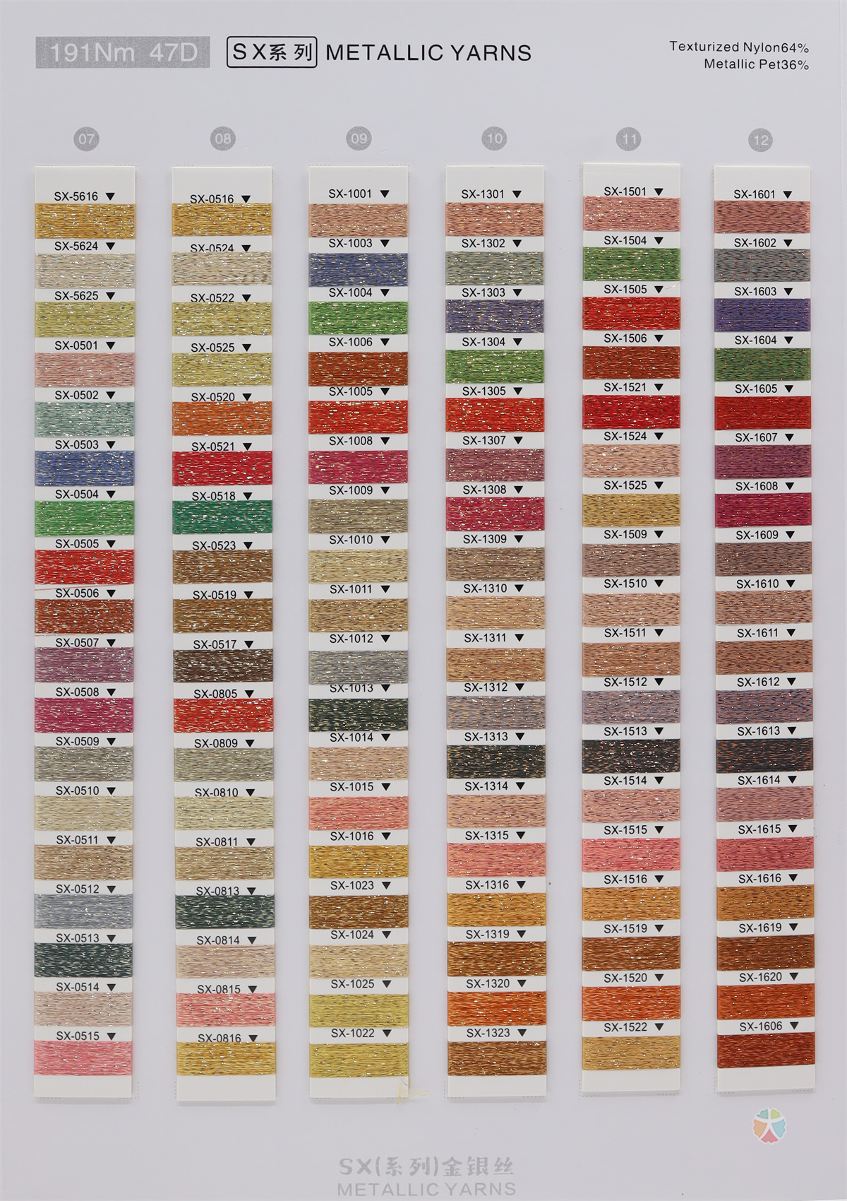 191NM 47D SX（系列）金银丝