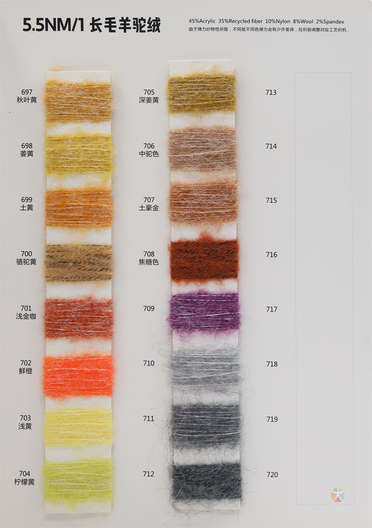 5.5NM/1 长毛羊驼绒