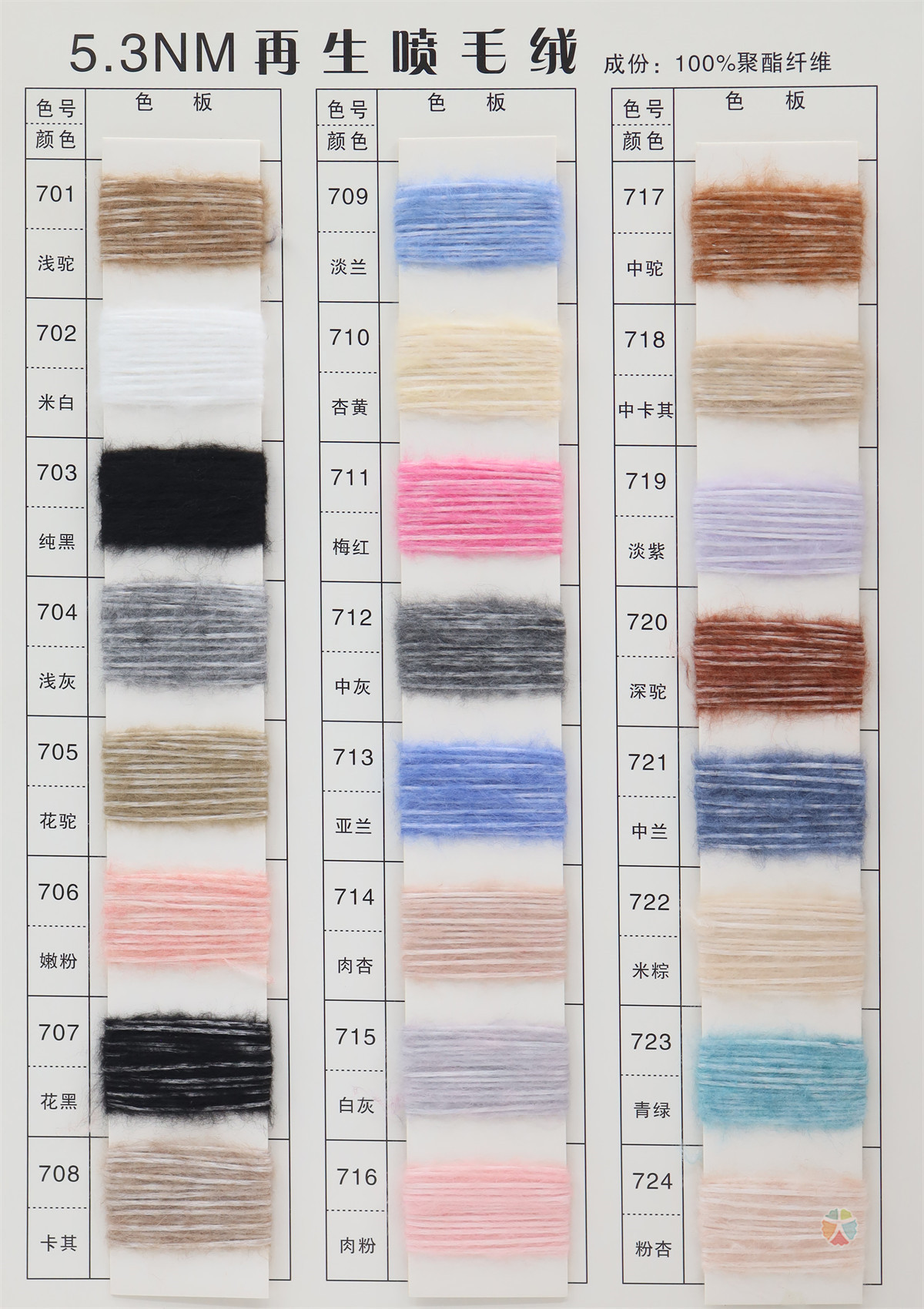 5.3NM 再生喷毛绒