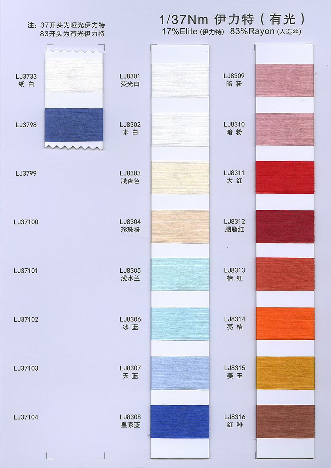 1/37Nm 伊力特［无光·有光］