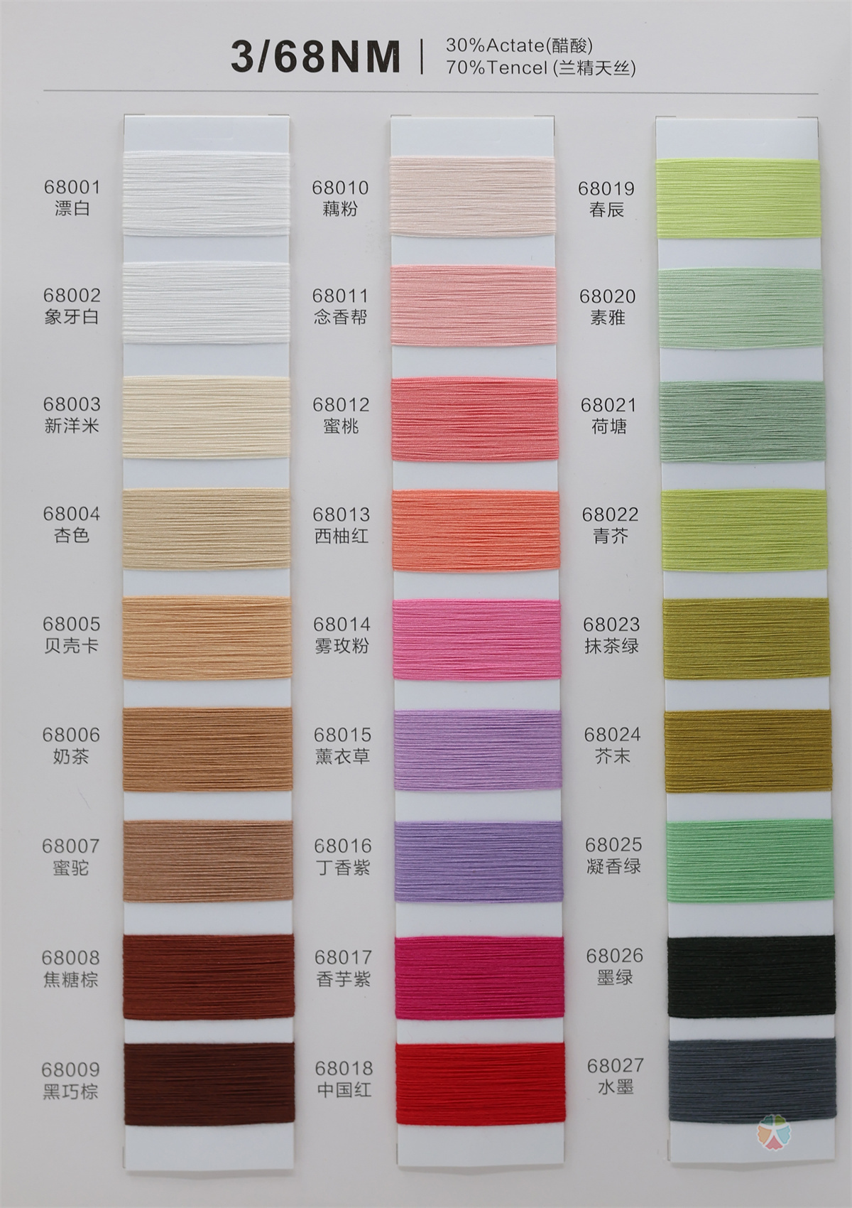 3/68NM 醋酸兰精天丝