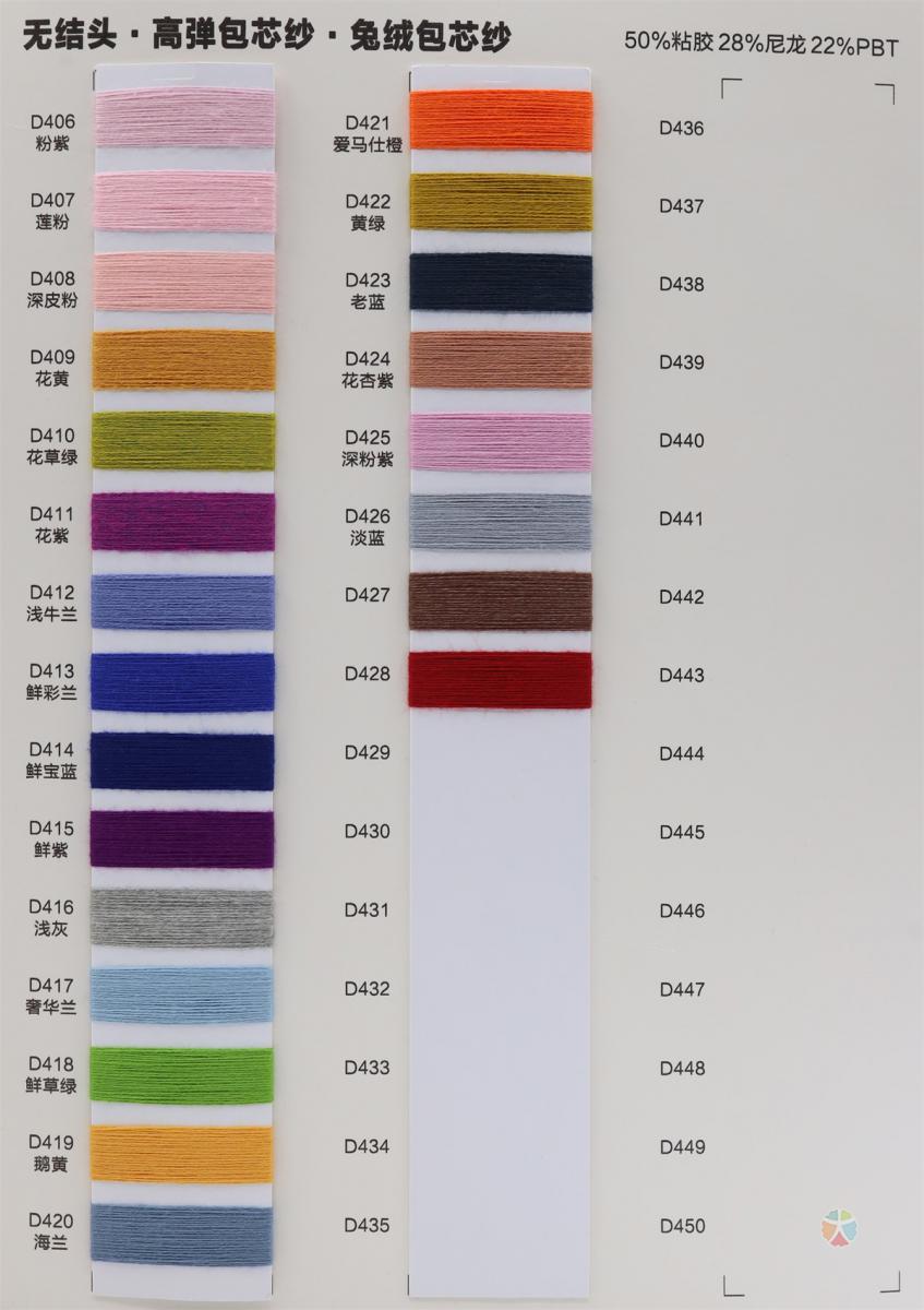 无结头·高弹包芯纱·免绒包芯纱