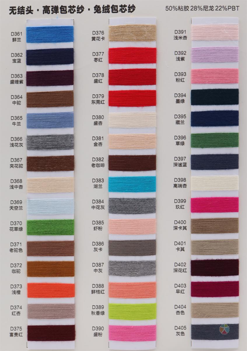 无结头·高弹包芯纱·免绒包芯纱