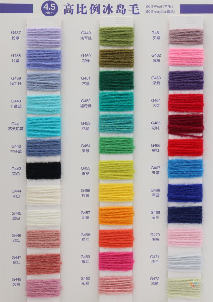 4.5NM/1 高比例冰岛毛