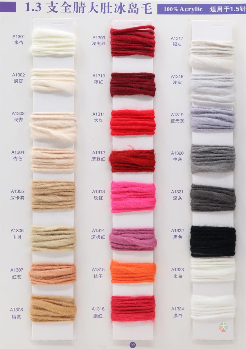 1.3NM/1 2.5NM/1 5.5NM/1 7.8NM/1 大肚冰岛毛