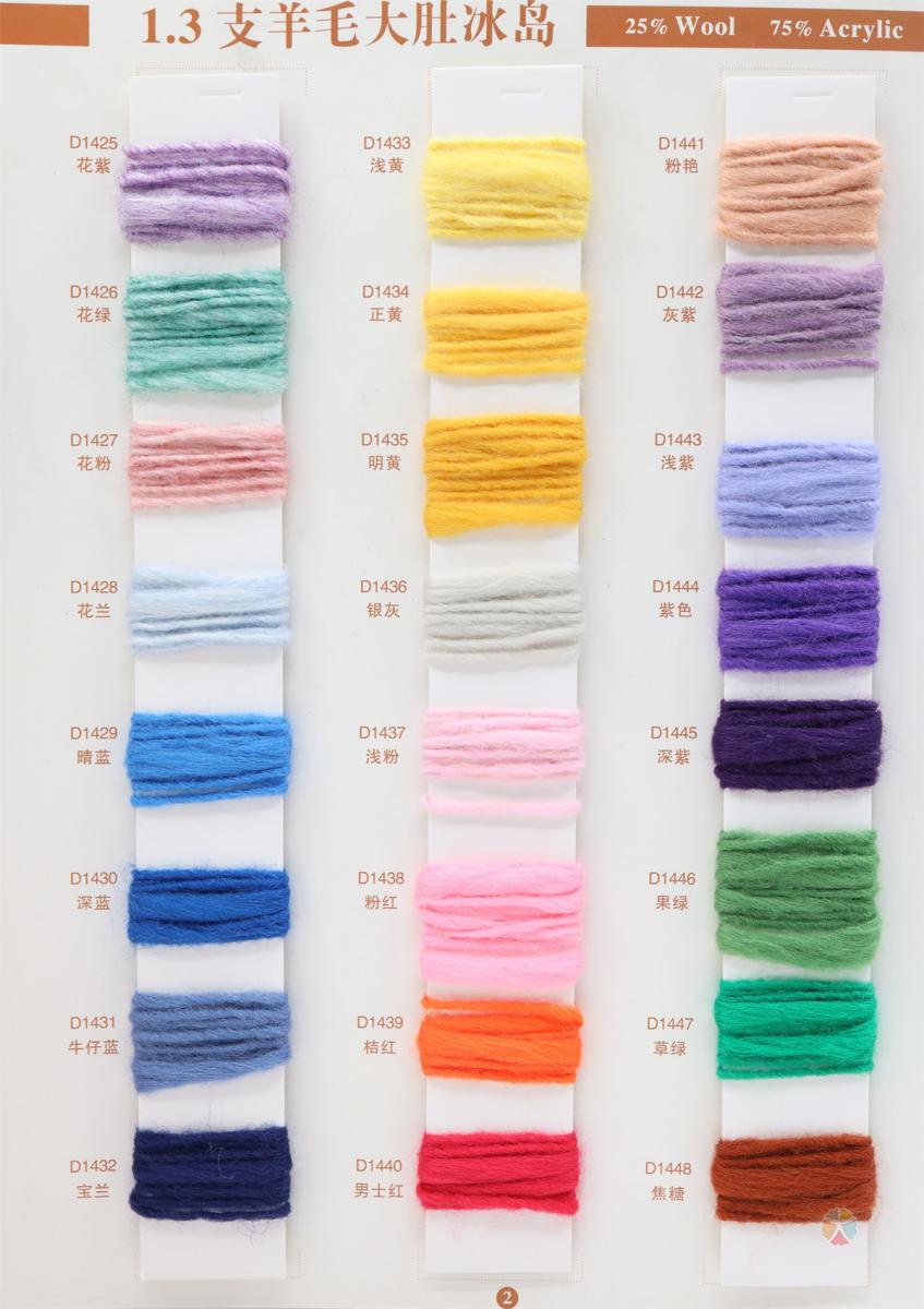 1.3NM/1 2.5NM/1 5.5NM/1 7.8NM/1 大肚冰岛毛