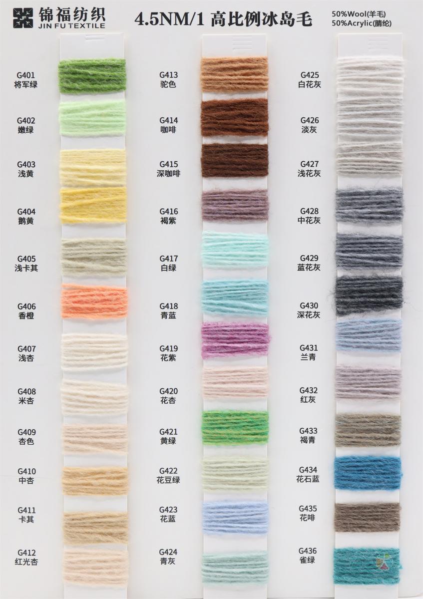 1.5NM/1 3.1NM/1 4.5NM/1 高比例冰岛毛