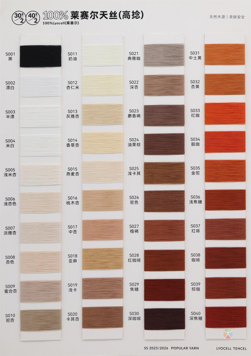 30S/2 40S/2 100%来卡塞尔天丝（高捻）