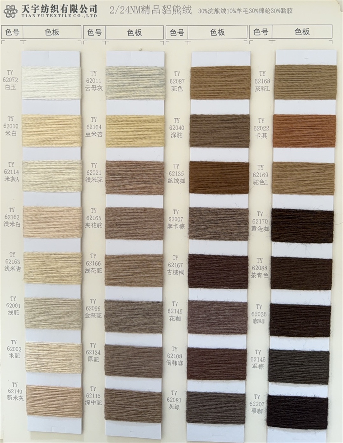 24NM/2精品貂熊绒
