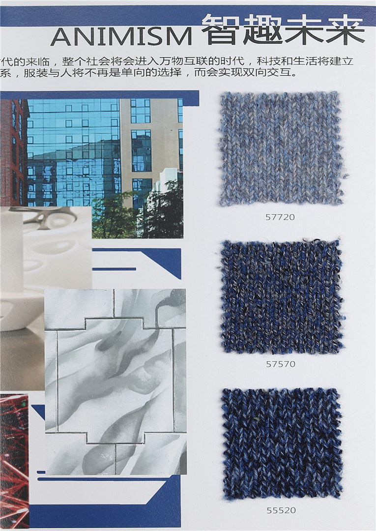 红太羊绒 2020-21合股色卡