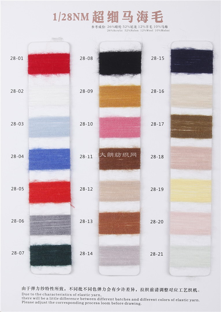 1/28NM 超细马海毛