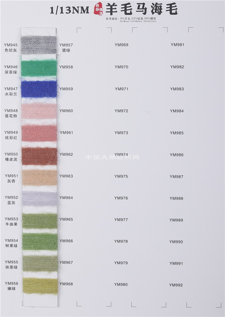 1/13NM羊毛马海毛