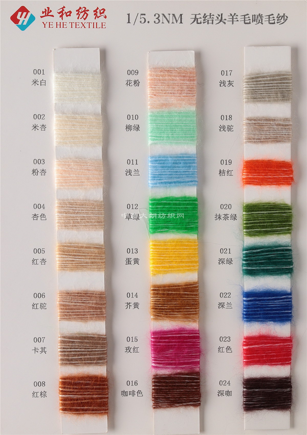 1/5.3NM羊毛喷毛纱