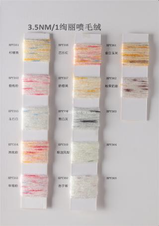 1/3.5绚丽喷毛绒