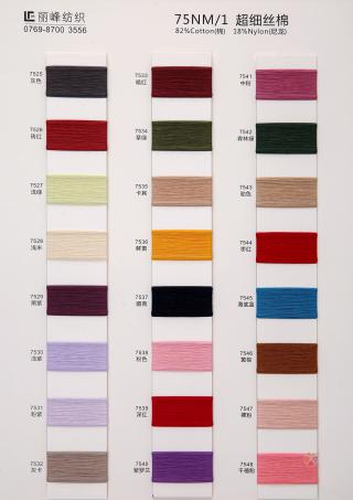 75NM/1超细丝棉