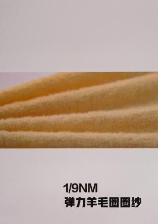9支弹力羊毛圈圈纱