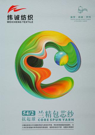 54/2 兰精包芯纱