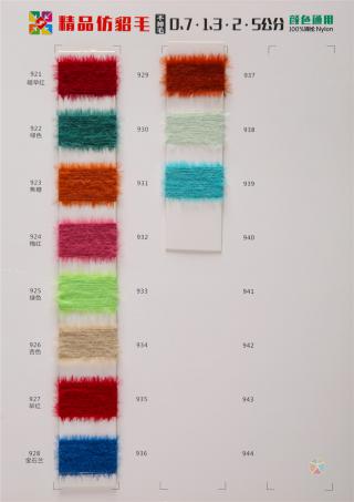 0.7公分、1.3公分、2公分精品仿貂毛