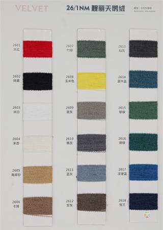 26NM/1 靓丽天鹅绒