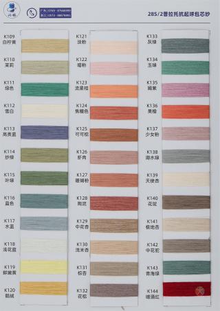 28S/2 普拉托抗起球包芯纱