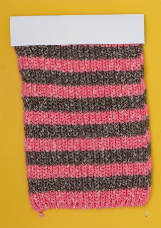 3.8支棉花竹节带子纱