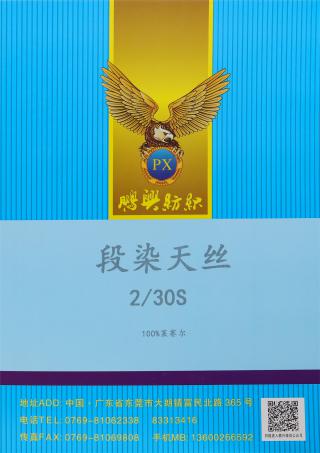 2/30S段染天丝