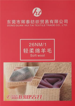 26NM/1轻柔绵羊毛