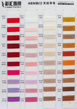 48NM/2 天丝羊毛