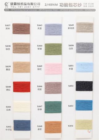 2/48NM功能抗菌包芯纱