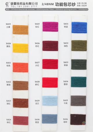 2/48NM功能抗菌包芯纱