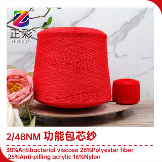 2/48NM功能抗菌包芯纱