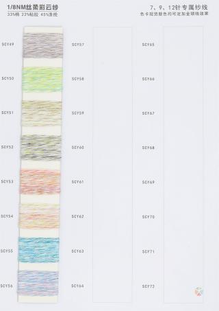 1/8NM丝柔彩云纱