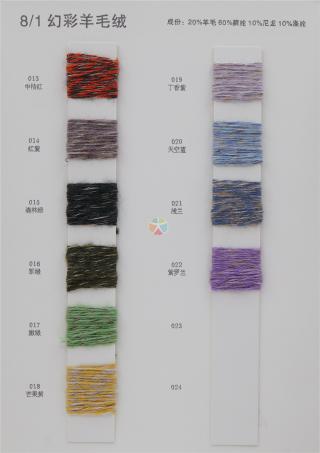 8/1幻彩羊毛绒